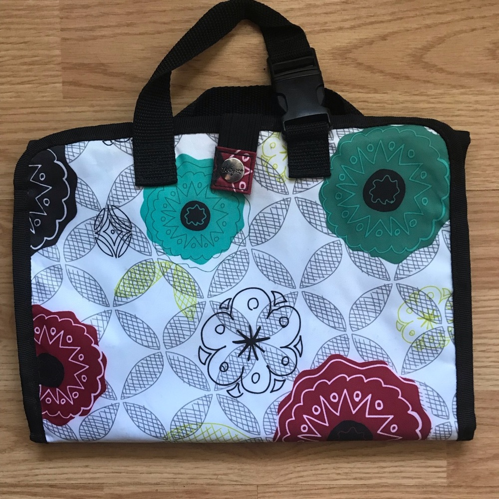 Thirty-One Timeless Beauty Bag Organic Poppy